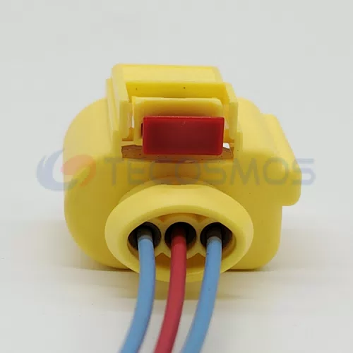 Waterproof Wire Connector Cable Harness Car Enclosure Connector for Toyota 3Pin Female 8V0973703 - image 3